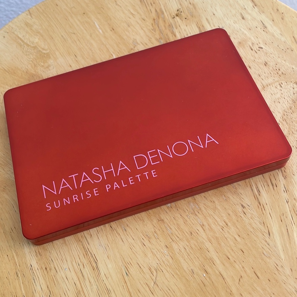 Natasha Denona Sunrise palette. Only 3 shades used once.